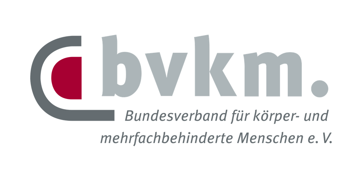 Logo des Bundesverbands für körper- und mehrfachbehinderte Menschen e.V. (bvkm)